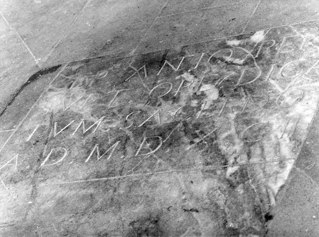 lapide - bottega toscana (sec. XVI)