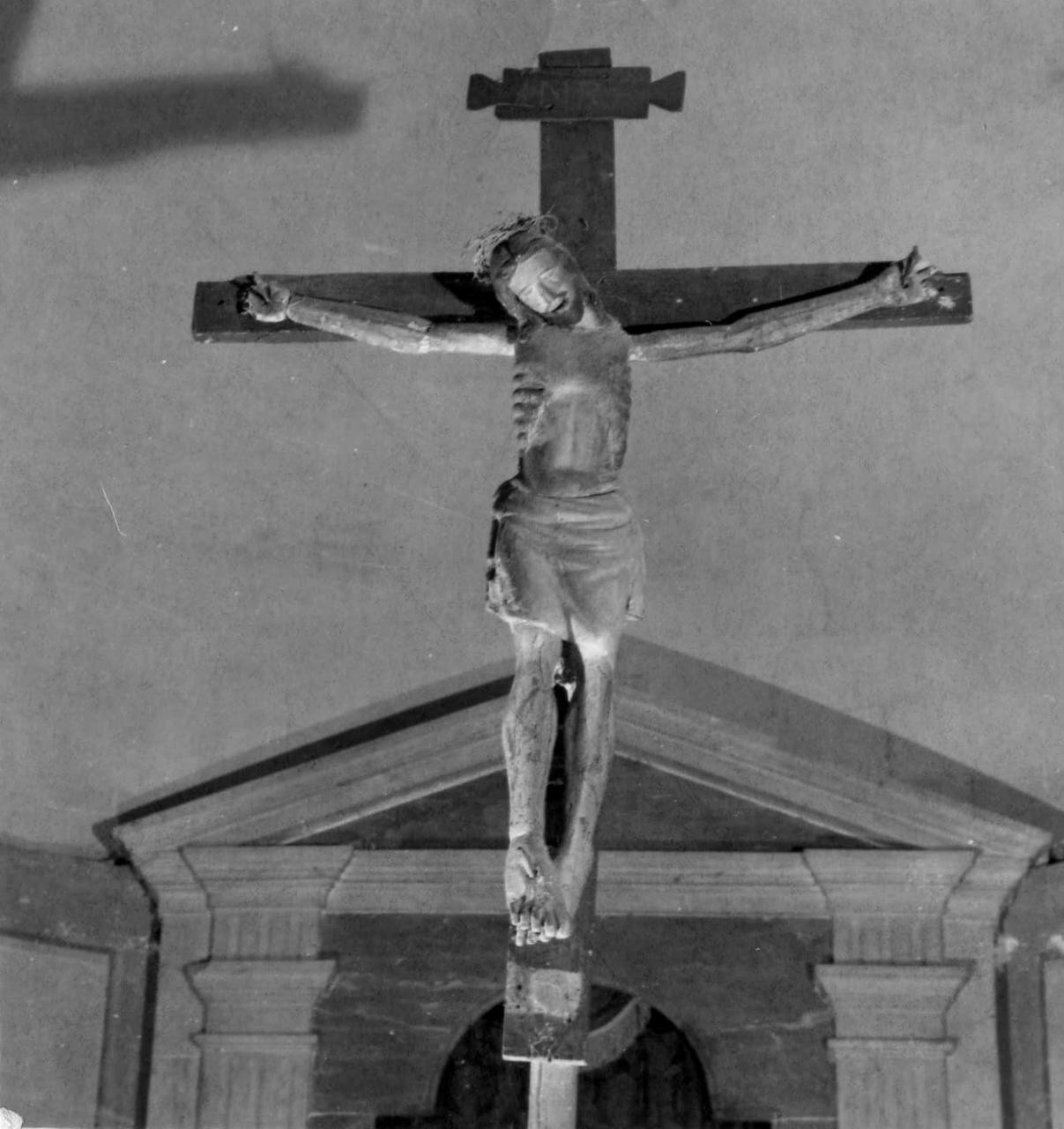 Cristo crocifisso (scultura) - ambito lucchese (sec. XIV)