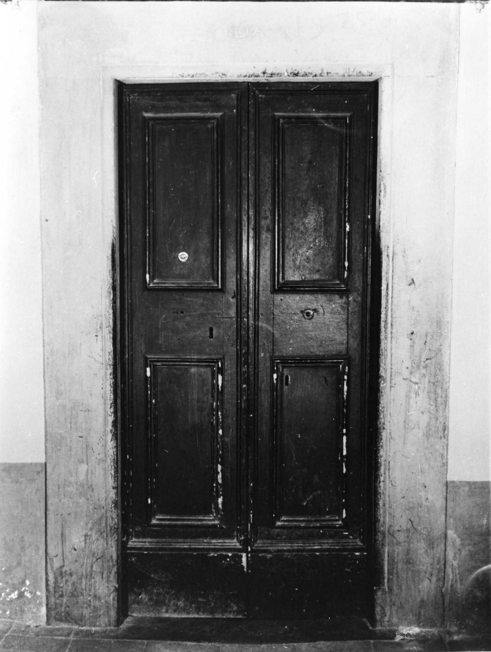 imposta di porta - bottega toscana (sec. XIX)