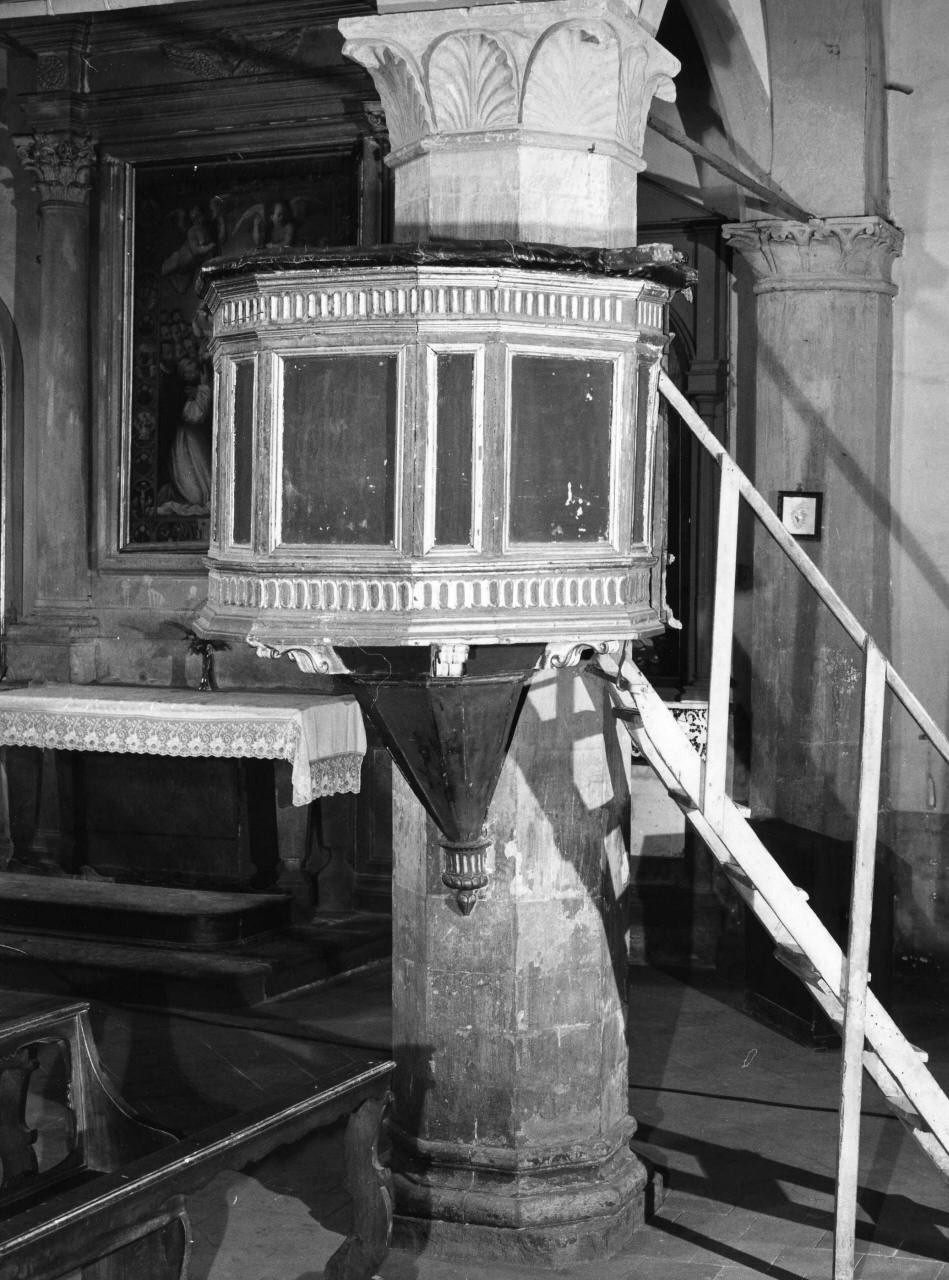 pulpito - bottega toscana (seconda metà sec. XVII)
