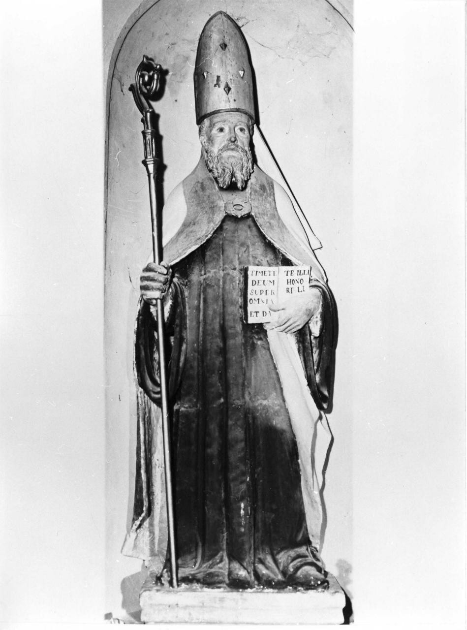 San Benedetto (statua) - ambito toscano (sec. XVI)