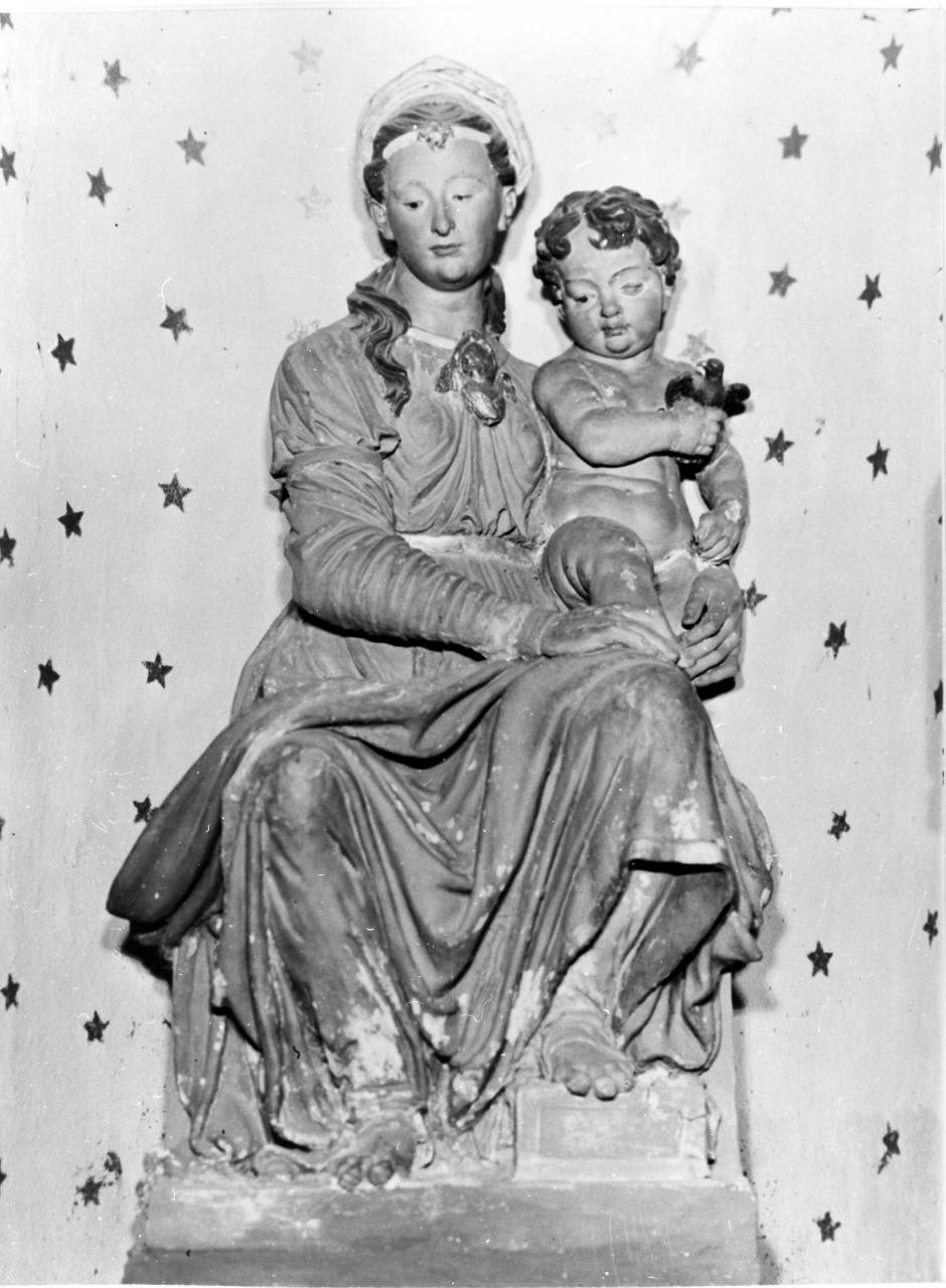 Madonna con Bambino in trono (statua) di Tatti Jacopo detto Jacopo Sansovino (attribuito) (primo quarto sec. XVI)