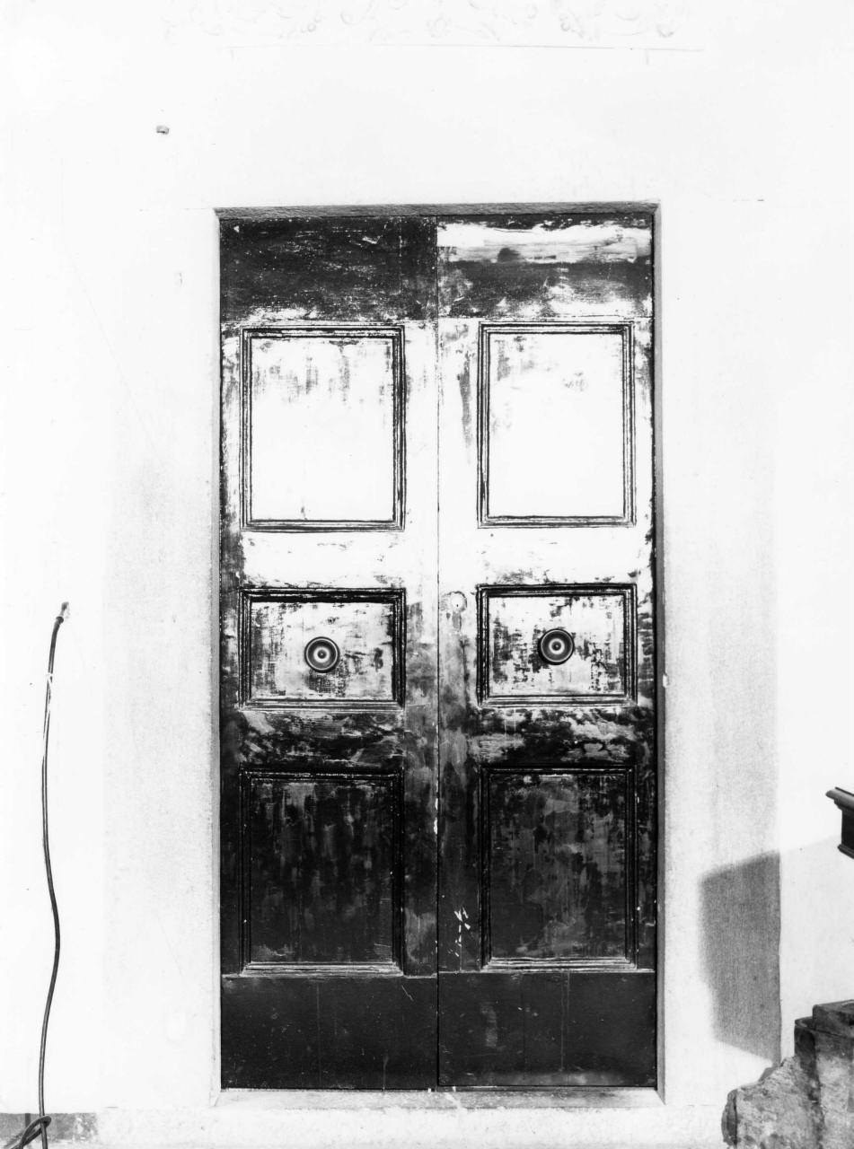 imposta di porta - bottega toscana (ultimo quarto sec. XVII)