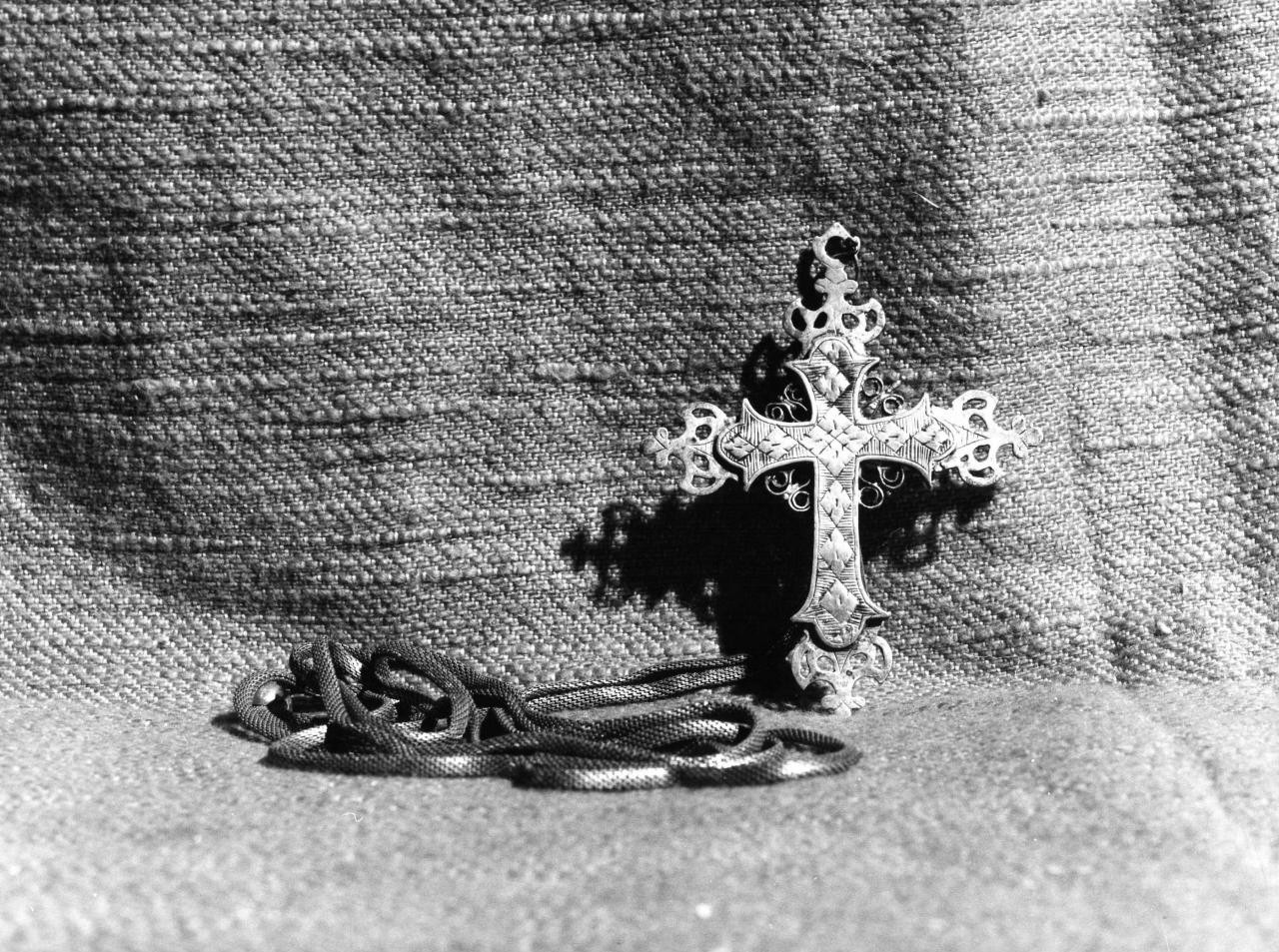 reliquiario - a croce - bottega toscana (sec. XVIII)