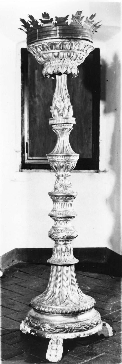 candelabro da chiesa - bottega toscana (inizio sec. XVI)