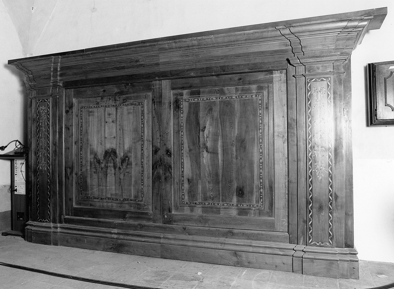 armadio da sacrestia - bottega toscana (sec. XIX)