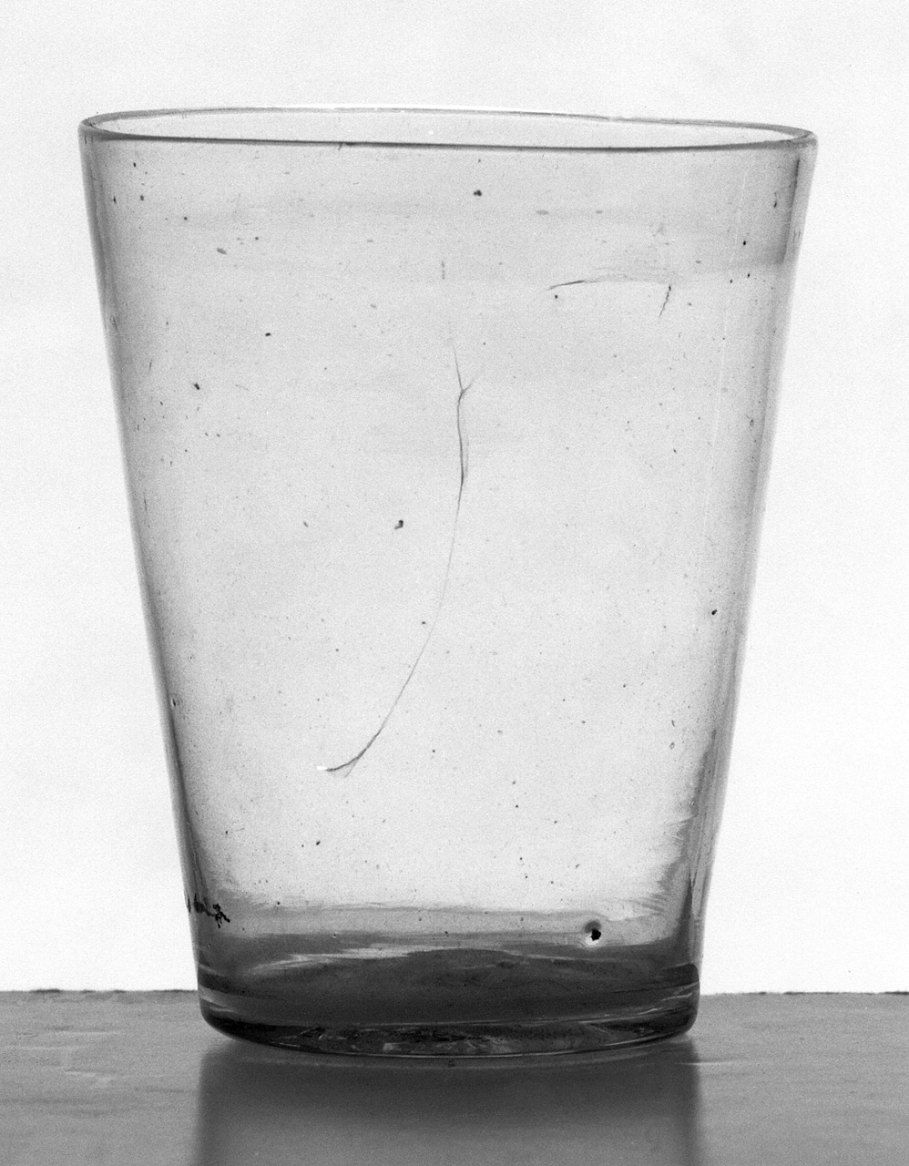 bicchiere - bottega toscana (fine/inizio secc. XVII/ XVIII)