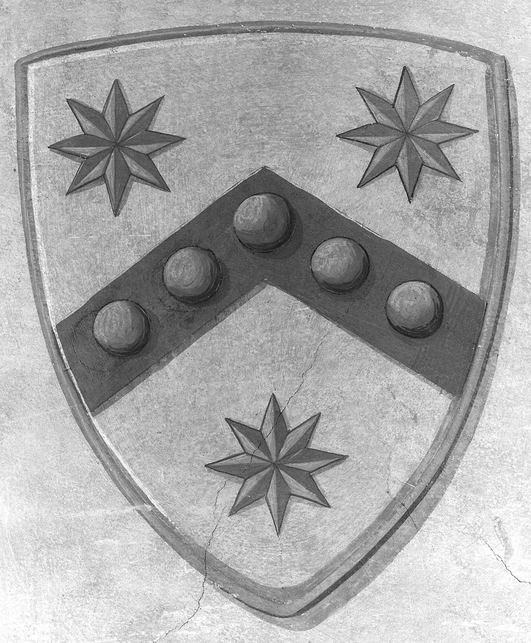 stemma dell'abate Ungaro (dipinto) - ambito toscano (ultimo quarto sec. XIX)