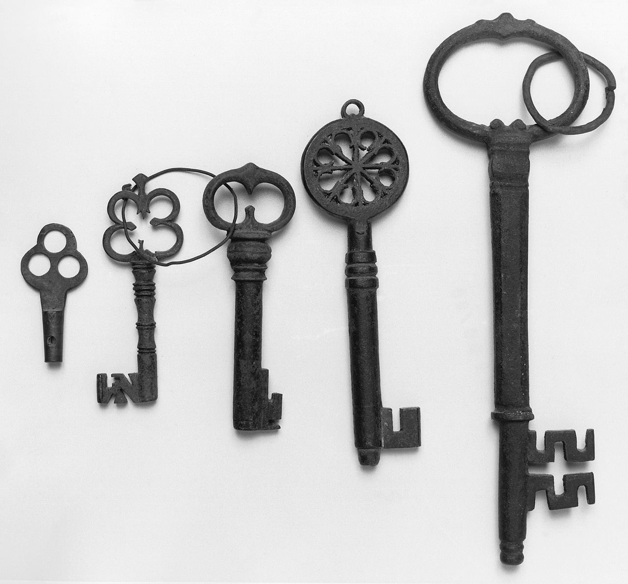 chiave, serie - bottega toscana (sec. XVI, sec. XVII)