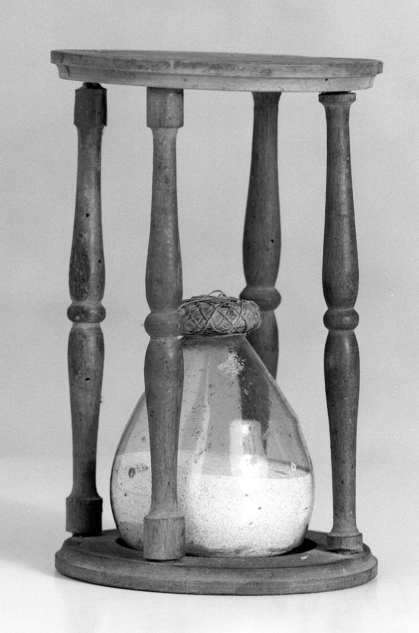 clessidra - bottega toscana (fine/inizio secc. XVIII/ XIX)