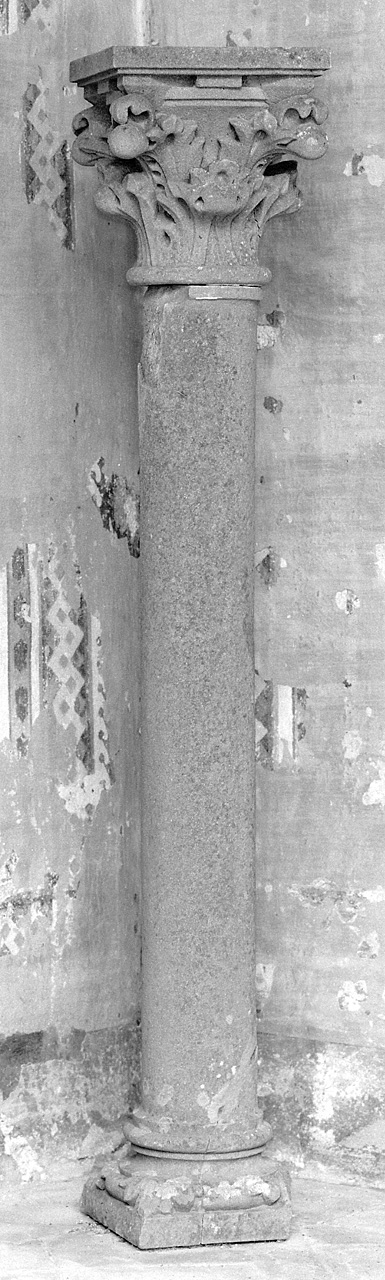 colonna corinzia - bottega toscana (seconda metà sec. XV)