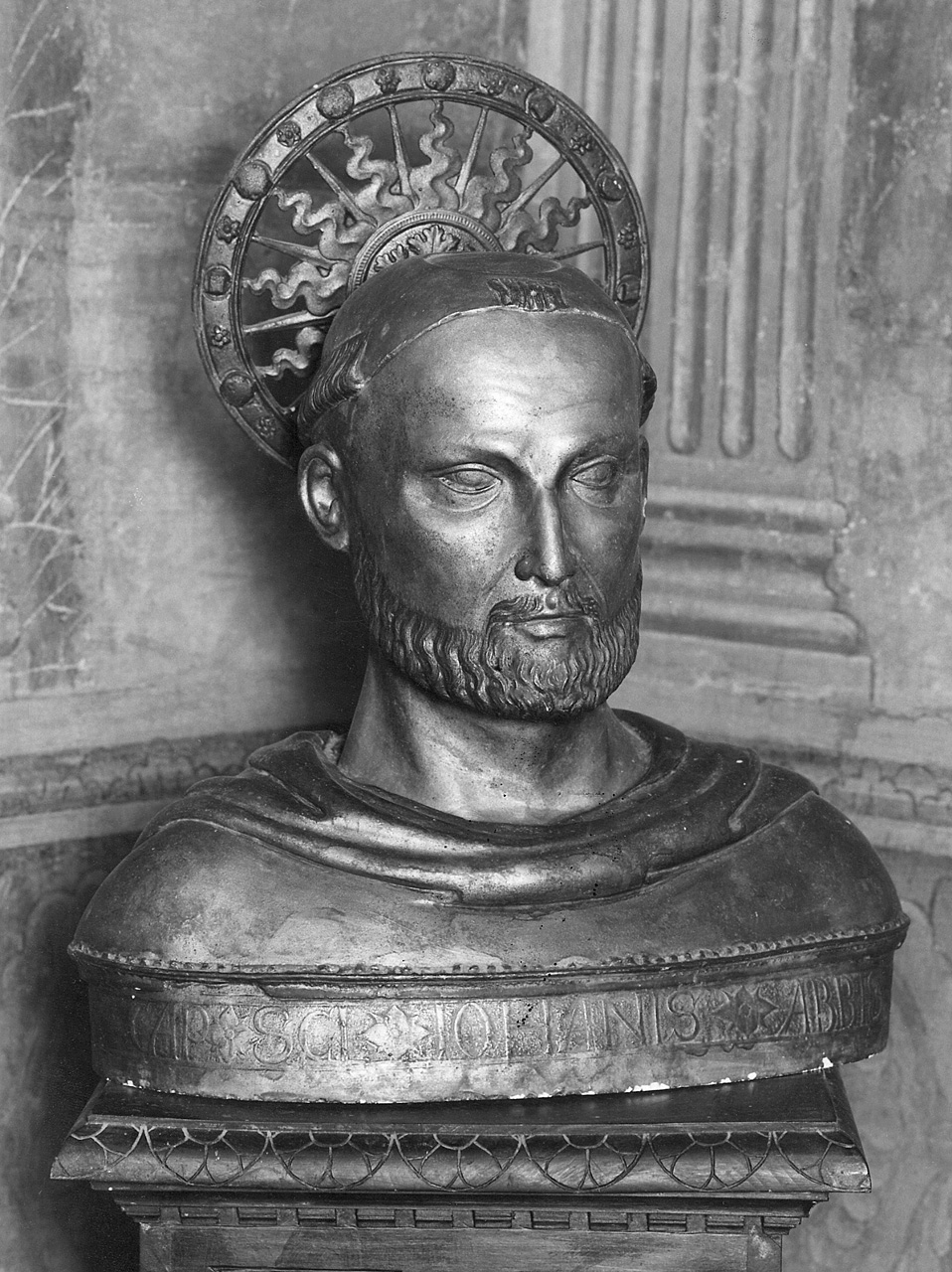 San Giovanni Gualberto (busto) - bottega toscana (primo quarto sec. XIX)