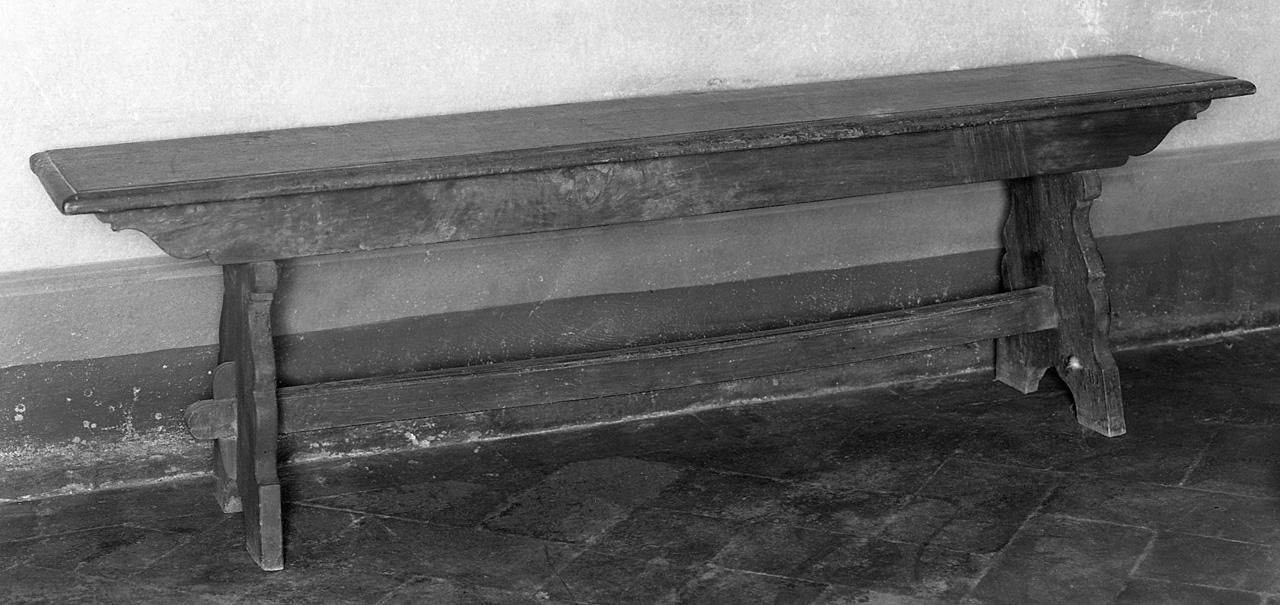 panca, serie - bottega toscana (fine/inizio secc. XVII/ XVIII)