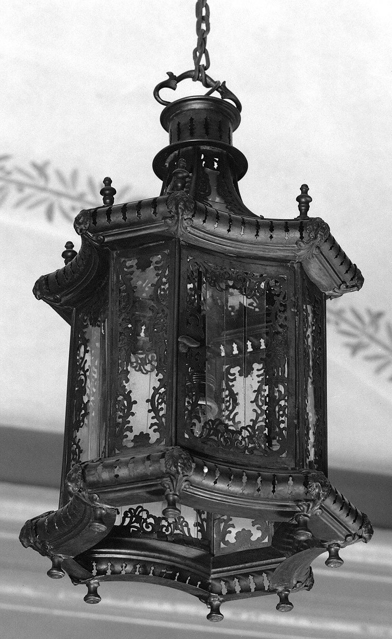 lanterna - pensile - bottega toscana (seconda metà sec. XIX)