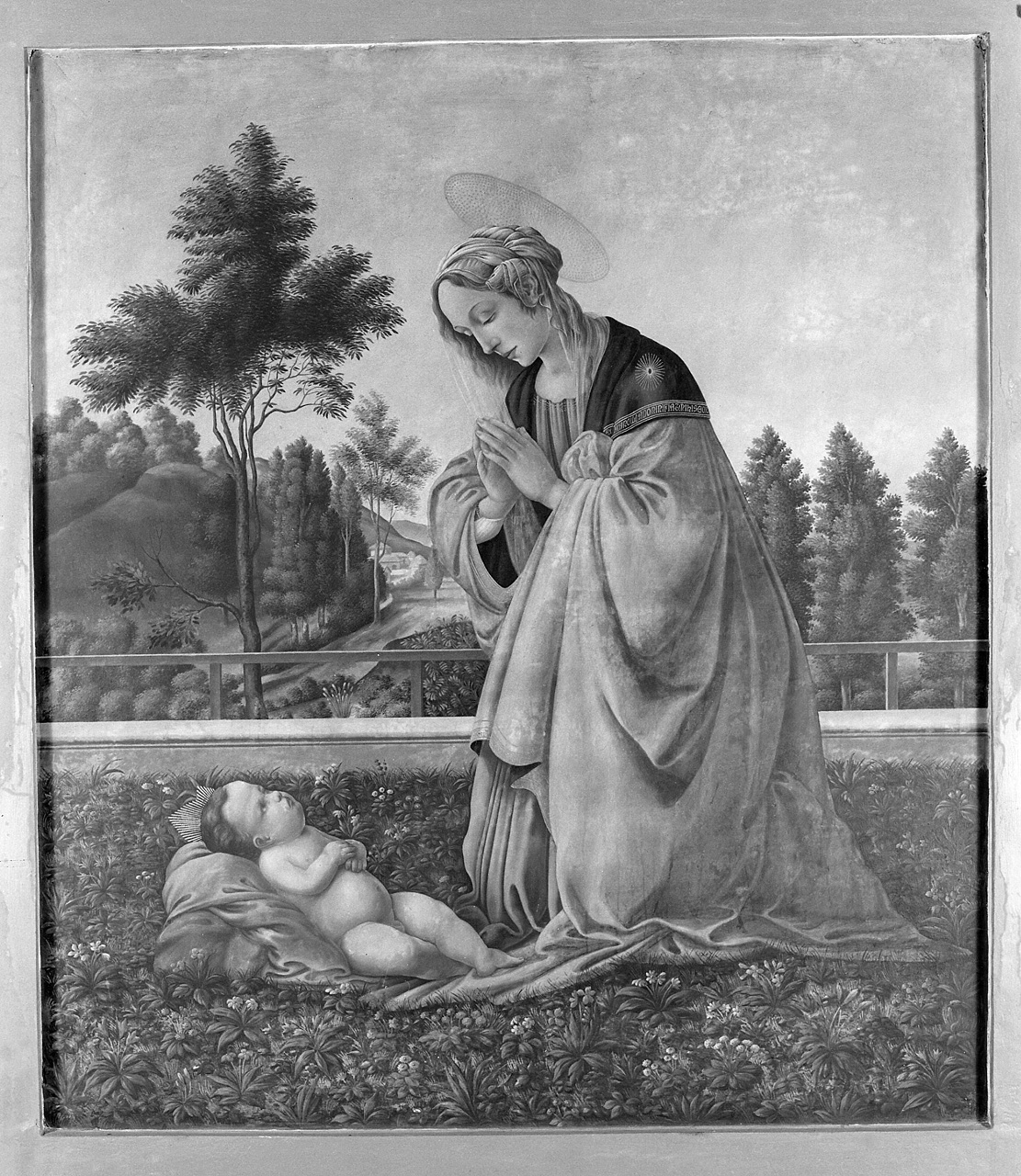 Madonna con Bambino (dipinto) - ambito toscano (metà sec. XX)