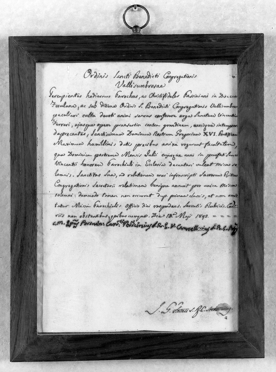 cornice - bottega toscana (metà sec. XIX)