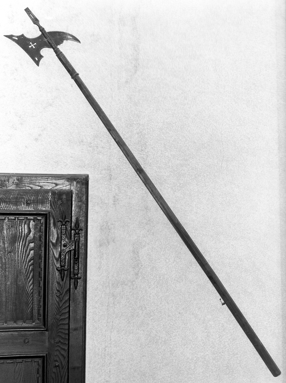 alabarda - produzione italiana (seconda metà sec. XIX)