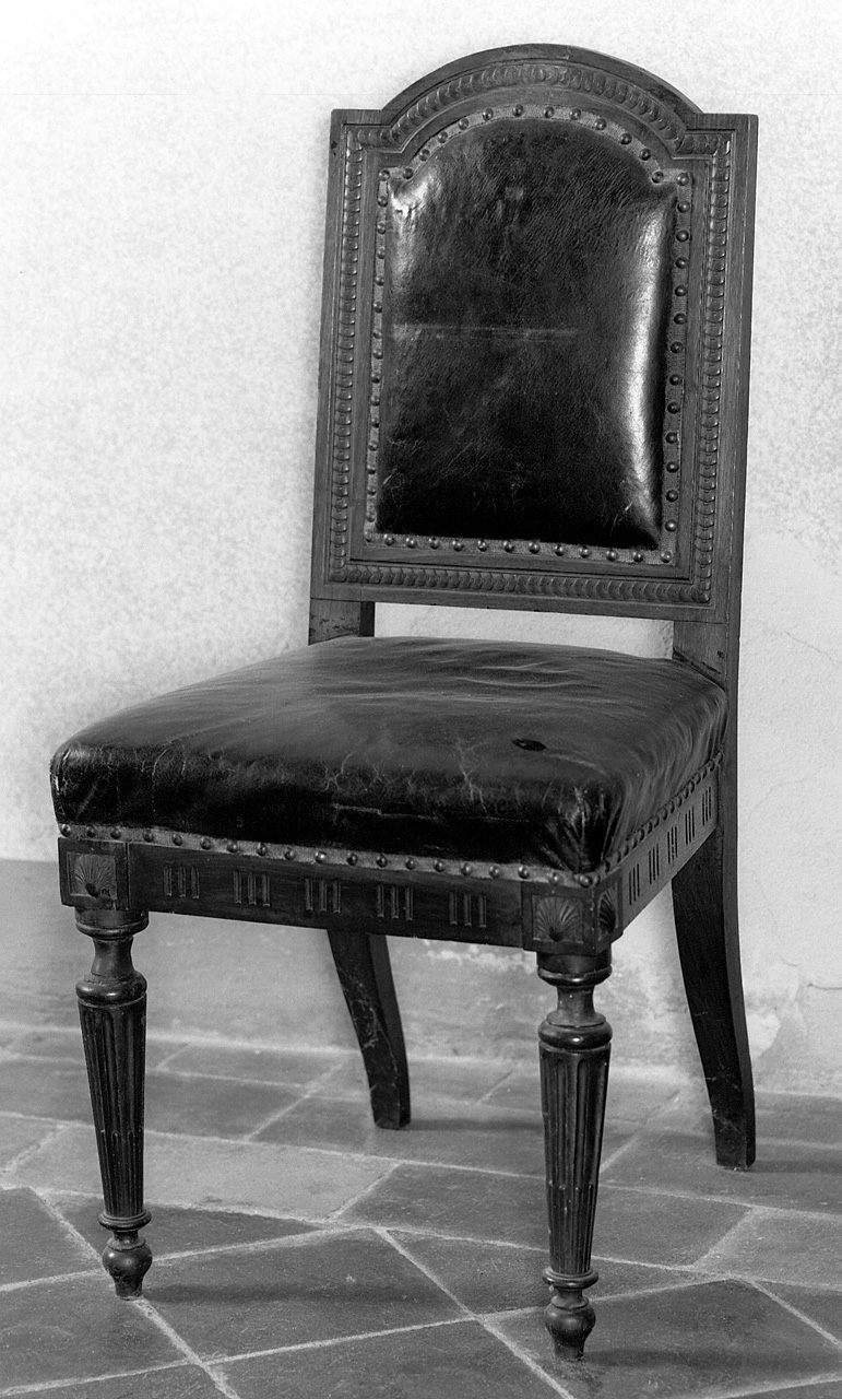 poltroncina, serie - bottega toscana (ultimo quarto sec. XIX)