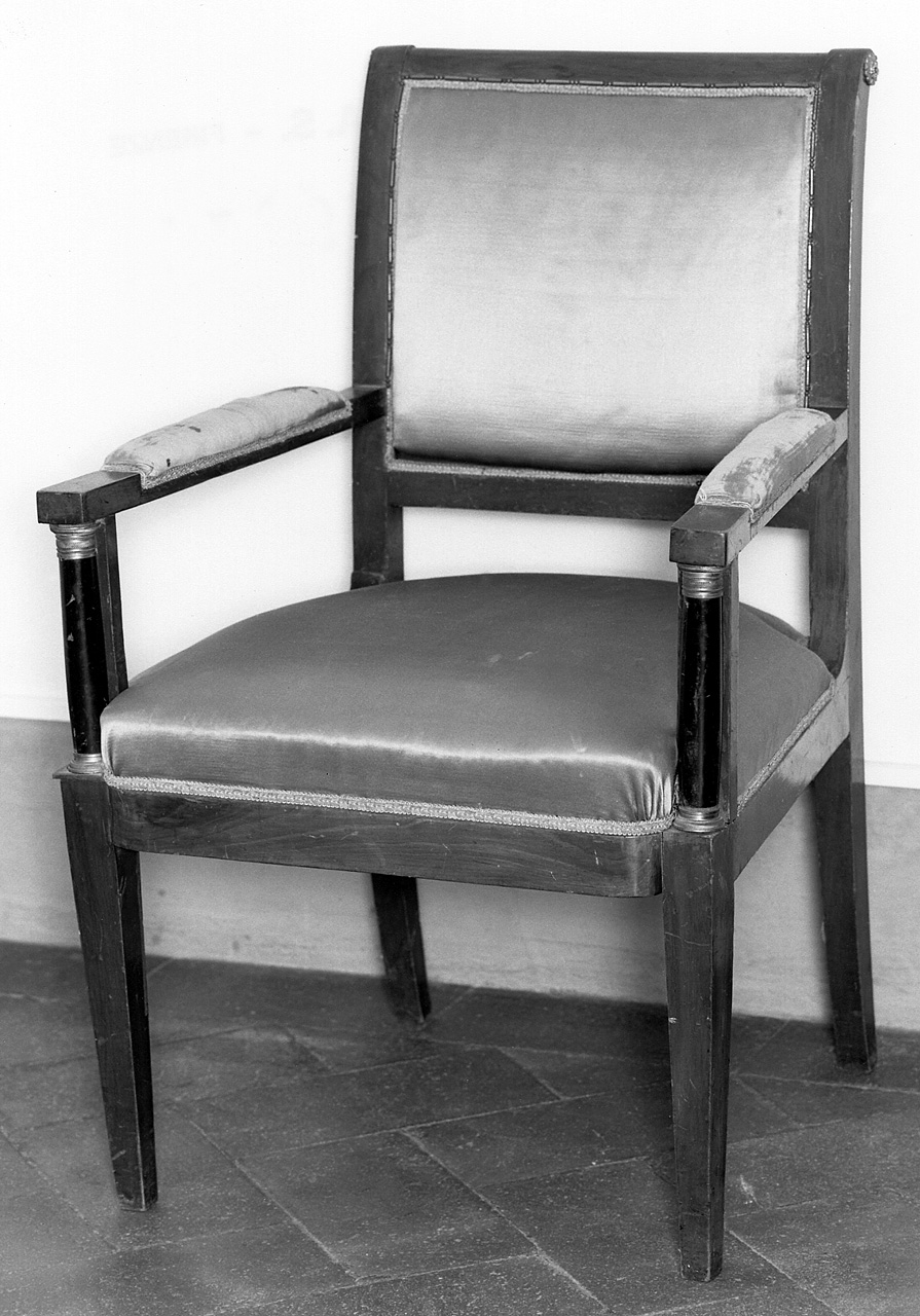 poltrona, serie - bottega toscana (sec. XIX)