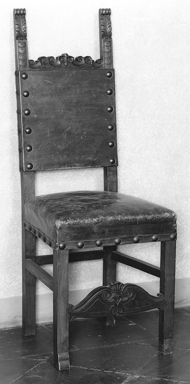 poltroncina, serie - bottega toscana (ultimo quarto sec. XIX)