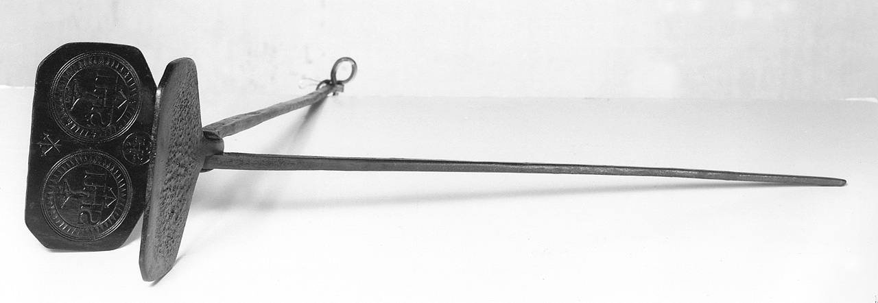 stampo per ostie - bottega toscana (sec. XVII)