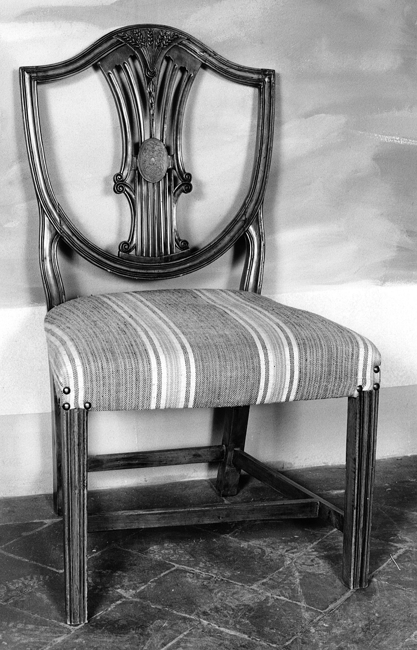 sedia, serie - bottega toscana (fine/inizio secc. XIX/ XX)