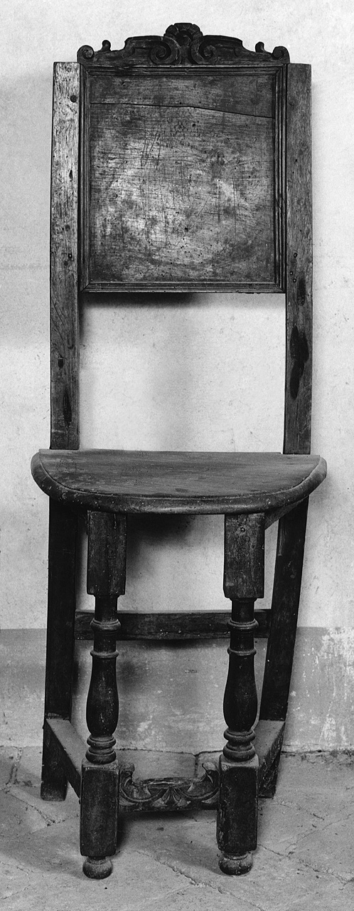 sedia - bottega fiorentina (sec. XVII)