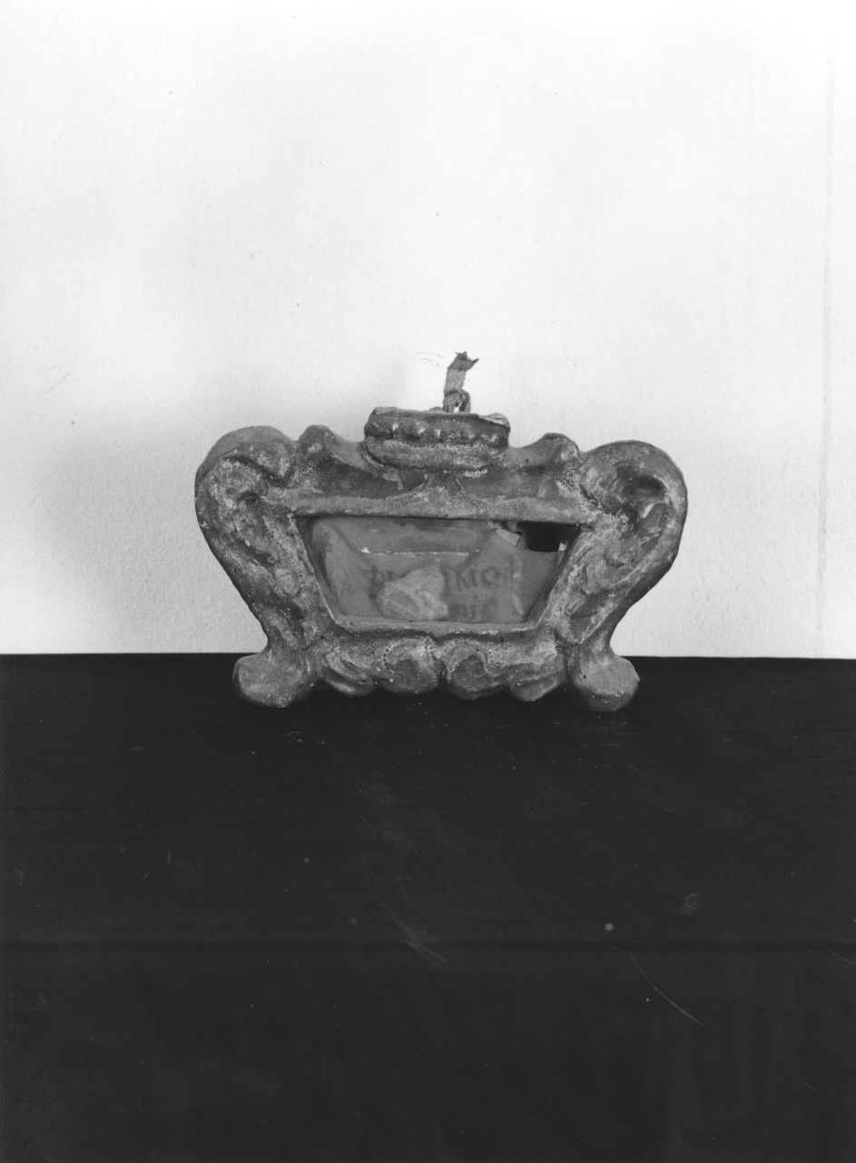 reliquiario a teca - a cassetta, serie - produzione toscana (sec. XVIII)