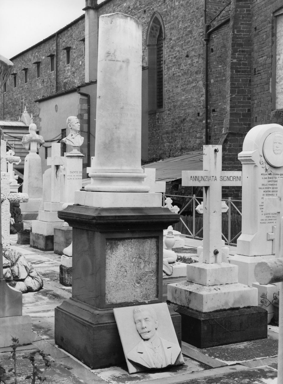 ritratto di Augusto Gastaldi (monumento funebre) - ambito toscano (sec. XX)