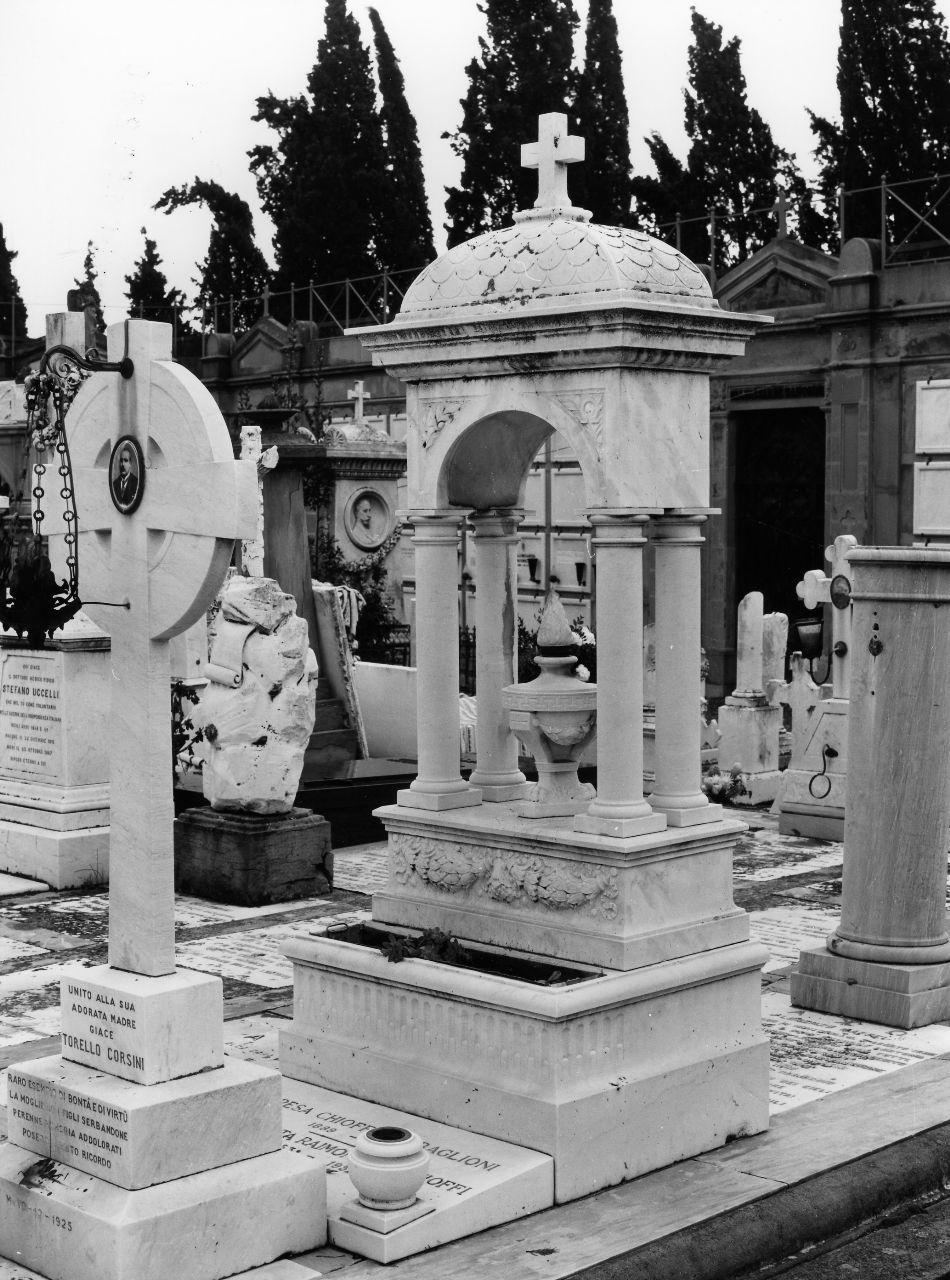 monumento funebre - ambito toscano (sec. XX)