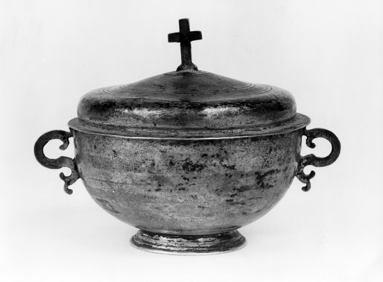 vasetti per oli santi - ambito fiorentino (primo quarto sec. XVIII)