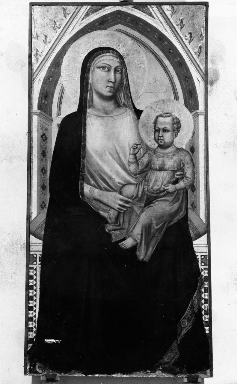 Madonna con Bambino (dipinto) di Gaddi Taddeo (attribuito) (primo quarto sec. XIV)