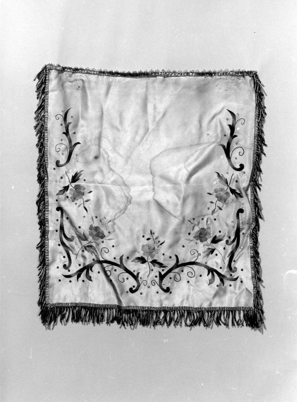 velo di calice, elemento d'insieme - manifattura italiana (seconda metà sec. XIX)