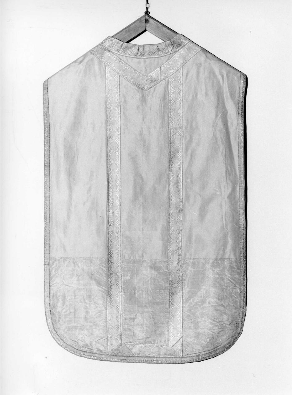 paramento liturgico - manifattura italiana (seconda metà, seconda metà sec. XVIII, sec. XIX)