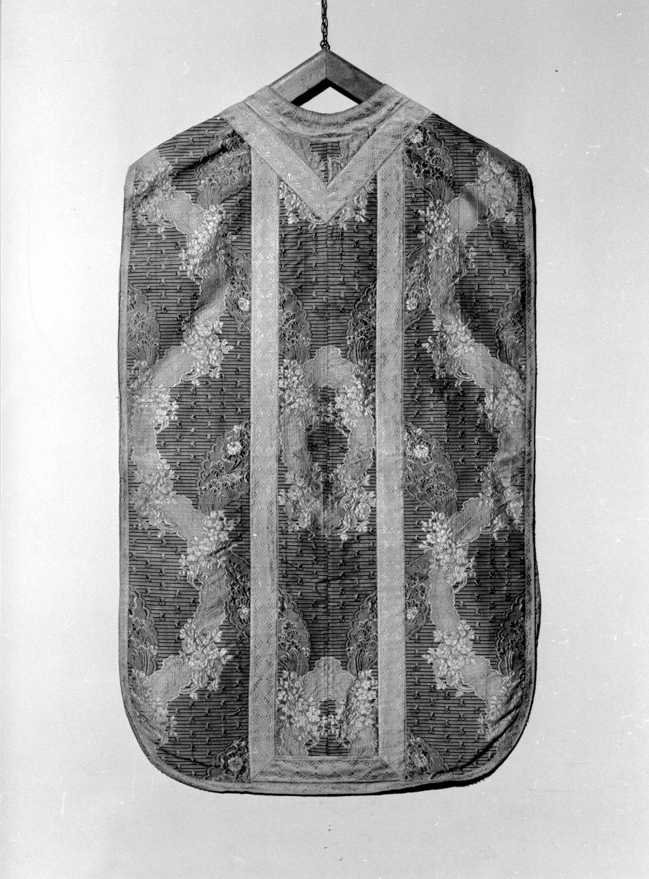 paramento liturgico - manifattura francese (terzo quarto sec. XVIII)