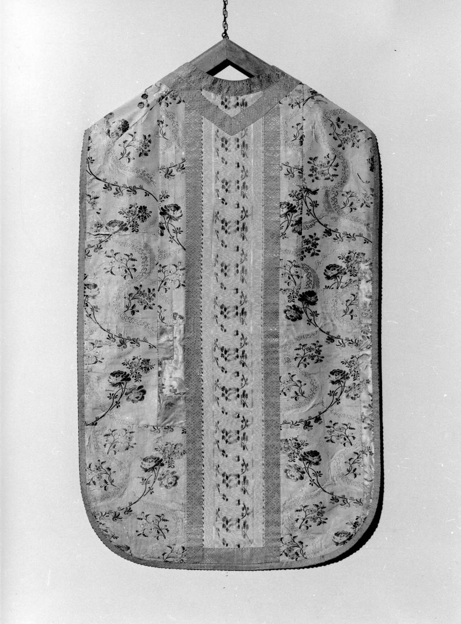 paramento liturgico - manifattura italiana (terzo quarto, ultimo quarto sec. XVIII, sec. XVIII)