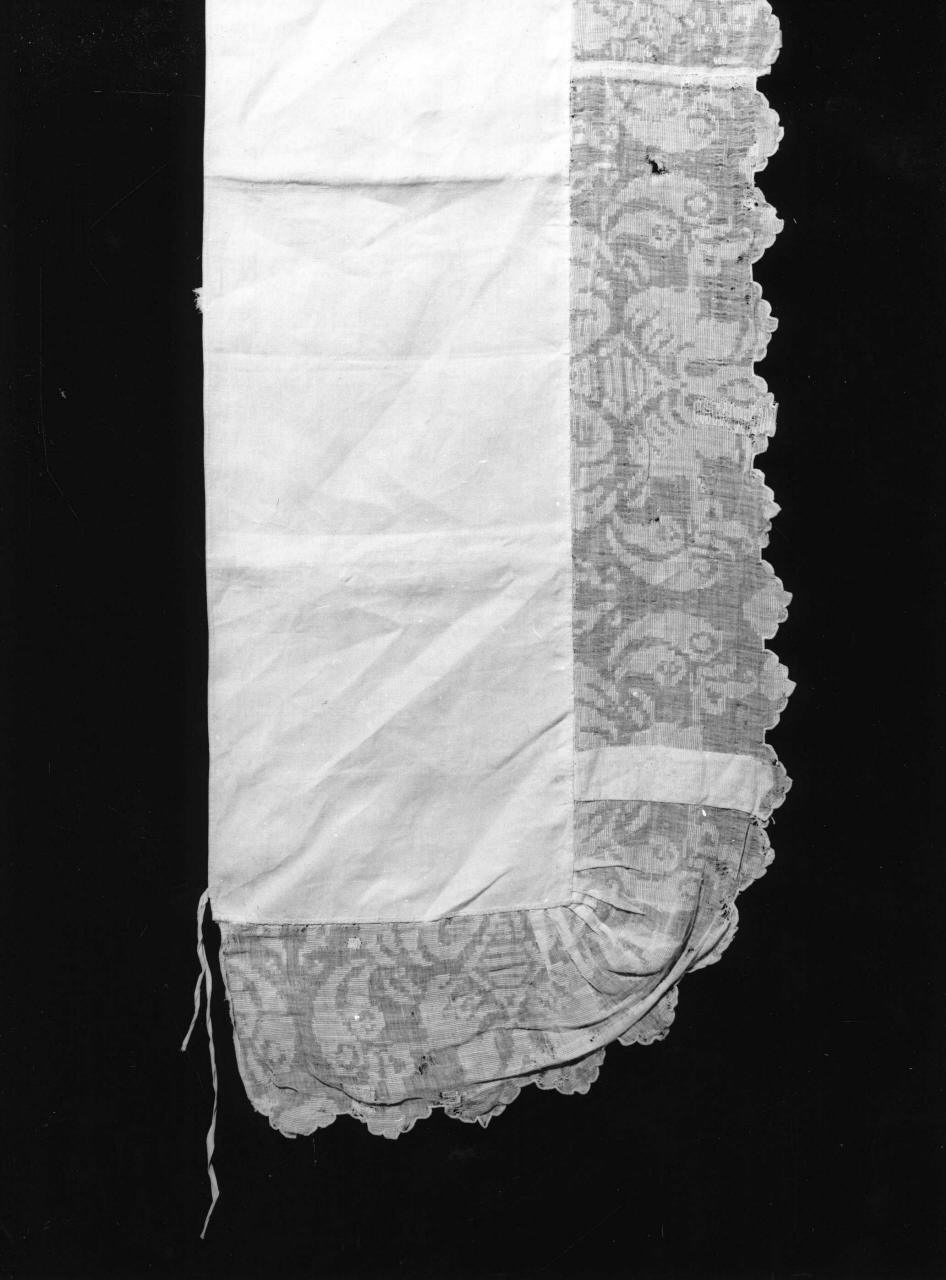 tovaglia d'altare - manifattura italiana (prima metà sec. XIX)