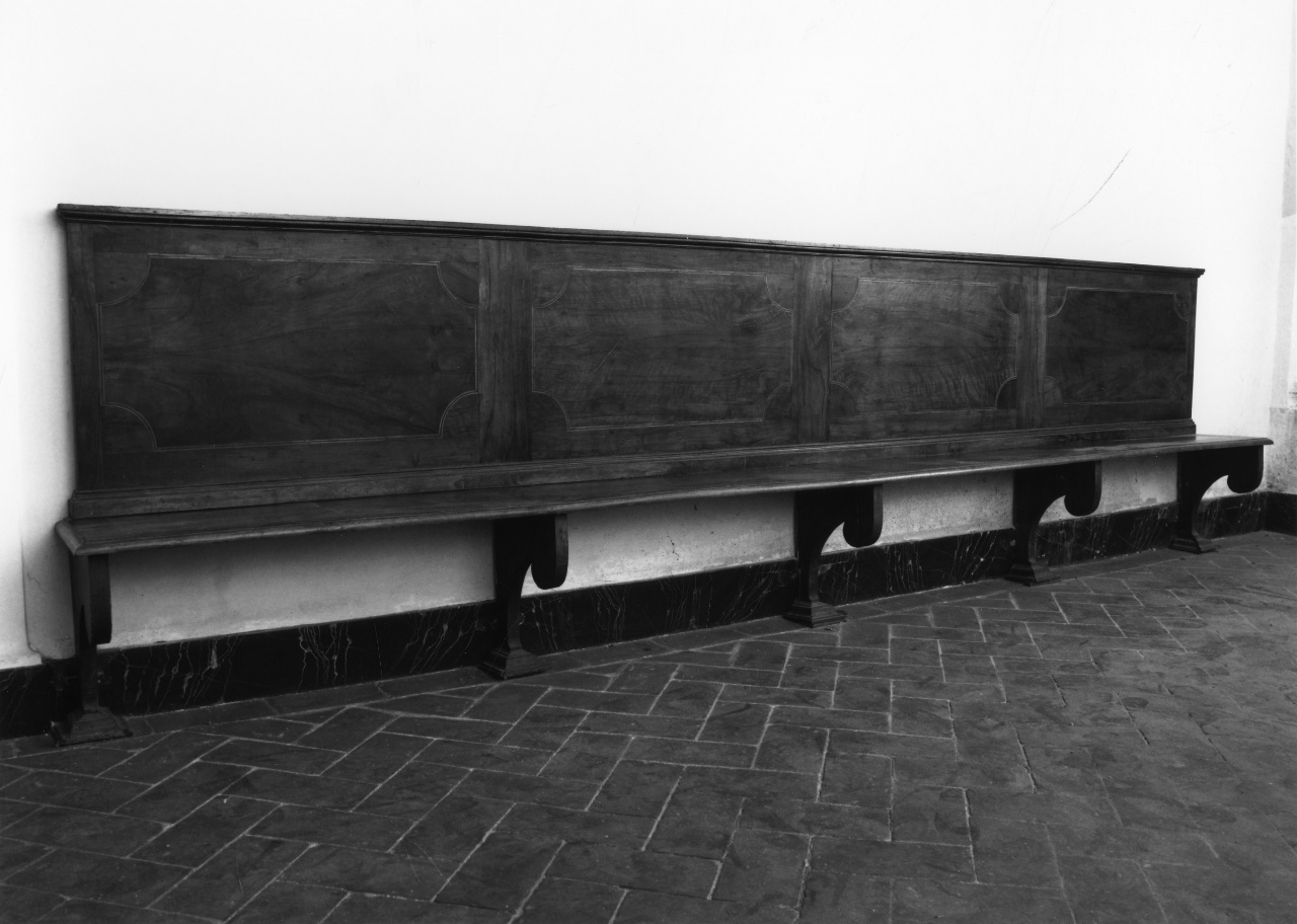 panca, serie - bottega toscana (seconda metà sec. XVIII)