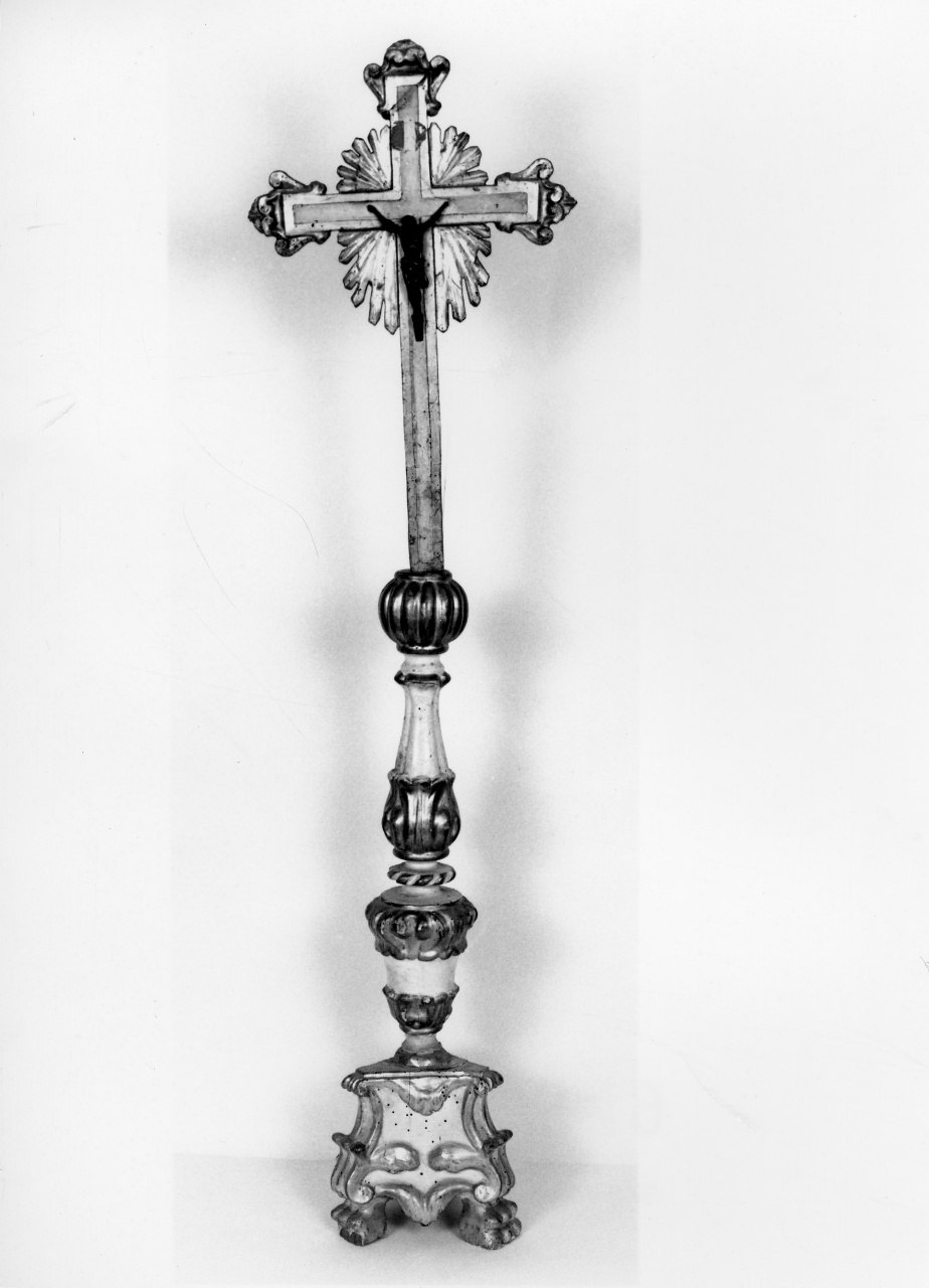 croce d'altare - bottega toscana (sec. XIX)