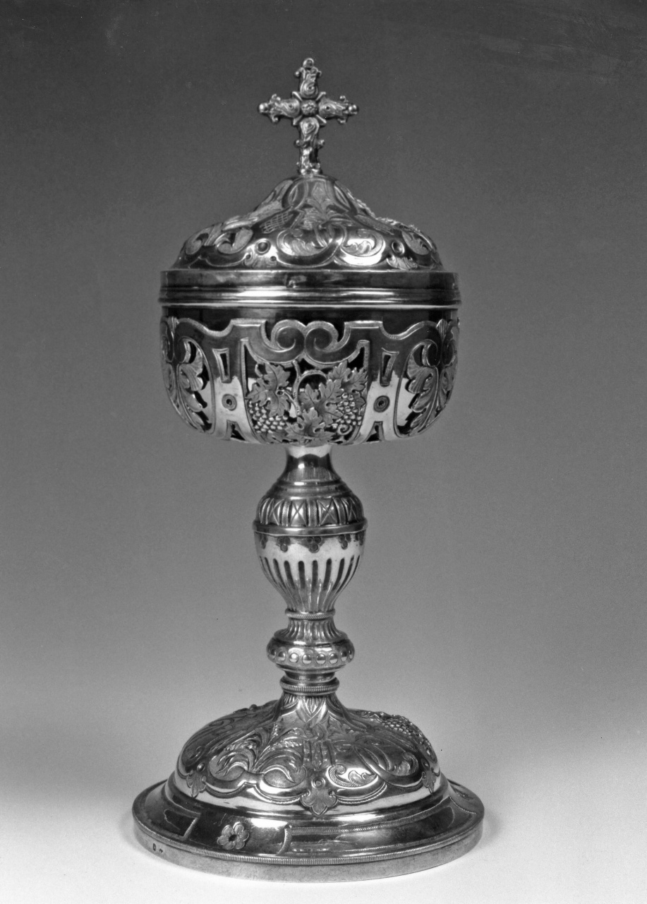 pisside - bottega italiana (?) (prima metà sec. XIX)