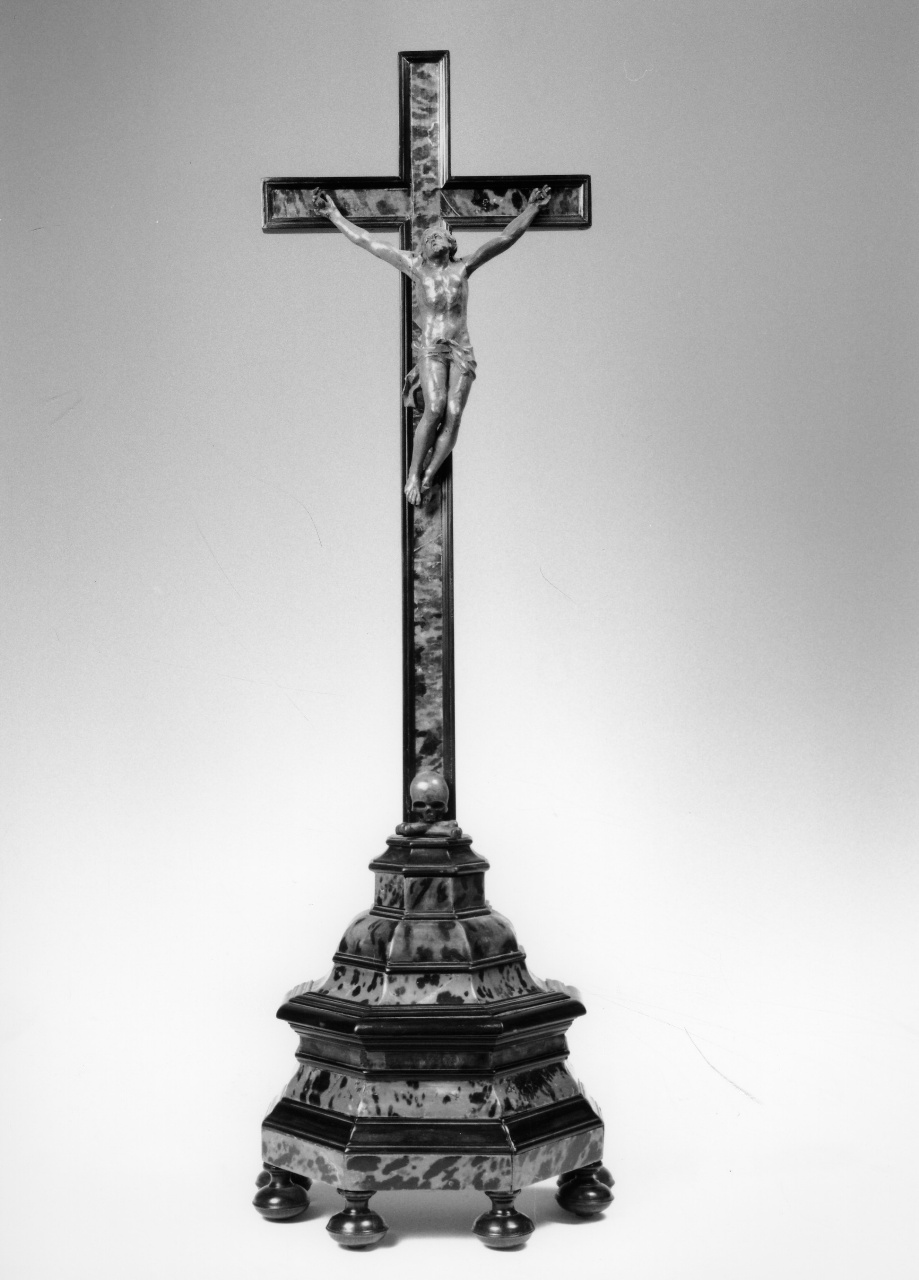 croce da tavolo - ambito fiorentino (prima metà sec. XVII)