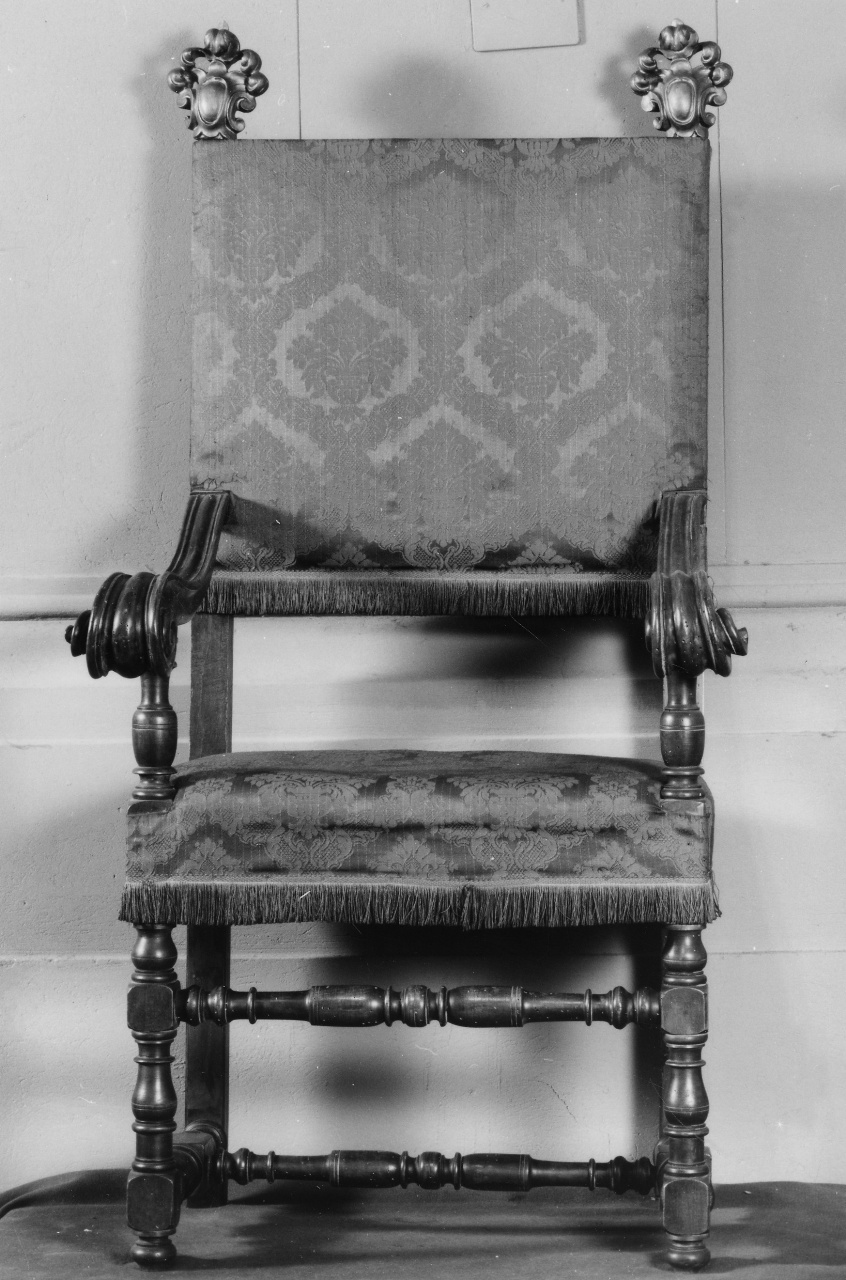 poltrona - produzione toscana (seconda metà sec. XIX)