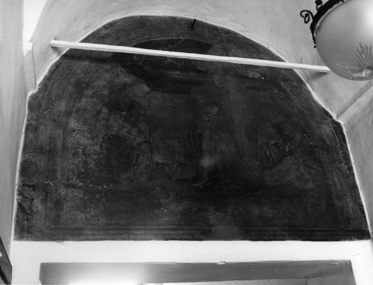 natività di Gesù (dipinto) - ambito fiorentino (sec. XVI)