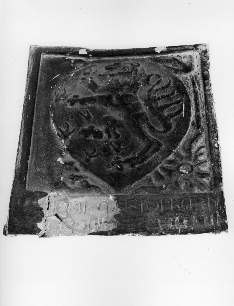 stemma gentilizio di Zanobi di Cristoforo di Magnolino (rilievo) - produzione fiorentina (sec. XV)
