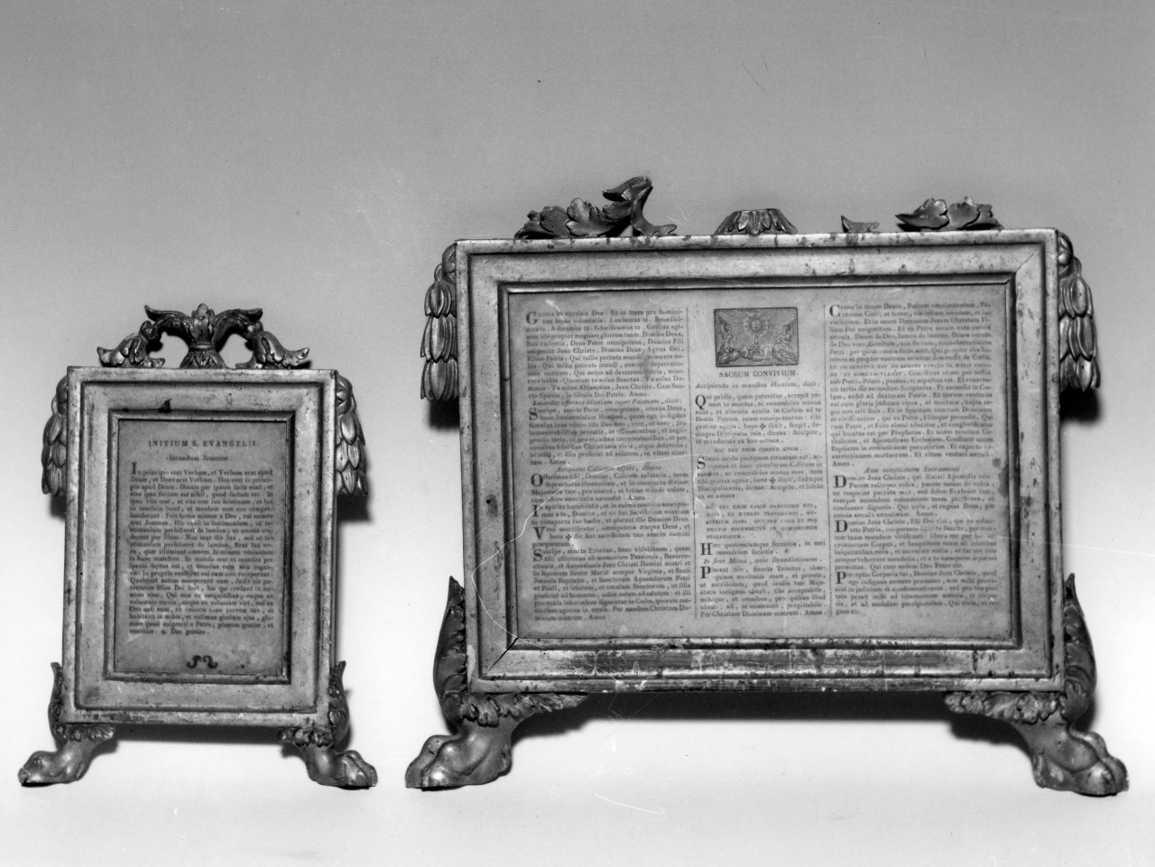 cartagloria, serie - manifattura toscana (prima metà sec. XIX)