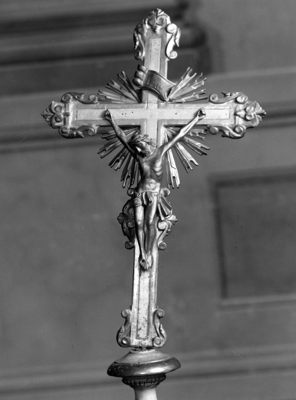 Cristo crocifisso (croce) - produzione fiorentina (ultimo quarto sec. XVIII)