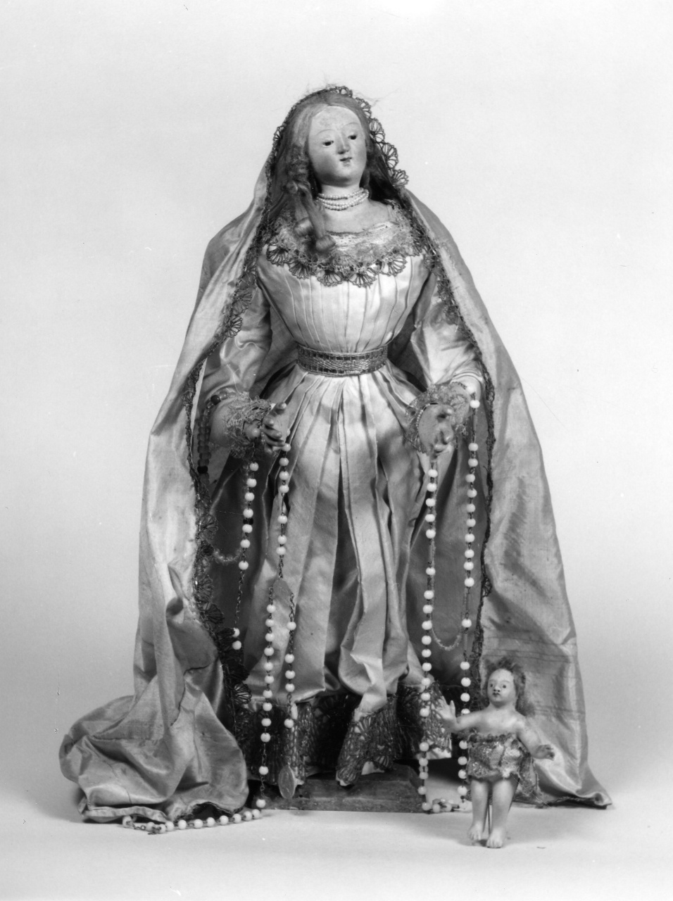 Madonna con Bambino (statuetta) - produzione fiorentina (ultimo quarto sec. XVIII)