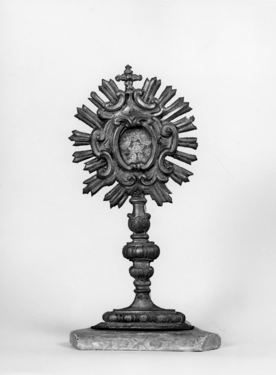 reliquiario - produzione fiorentina (seconda metà sec. XVIII)