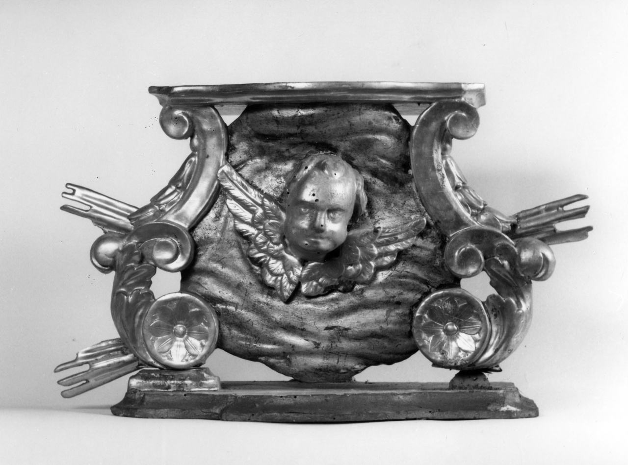 tronetto per esposizione eucaristica - produzione fiorentina (seconda metà sec. XVIII)