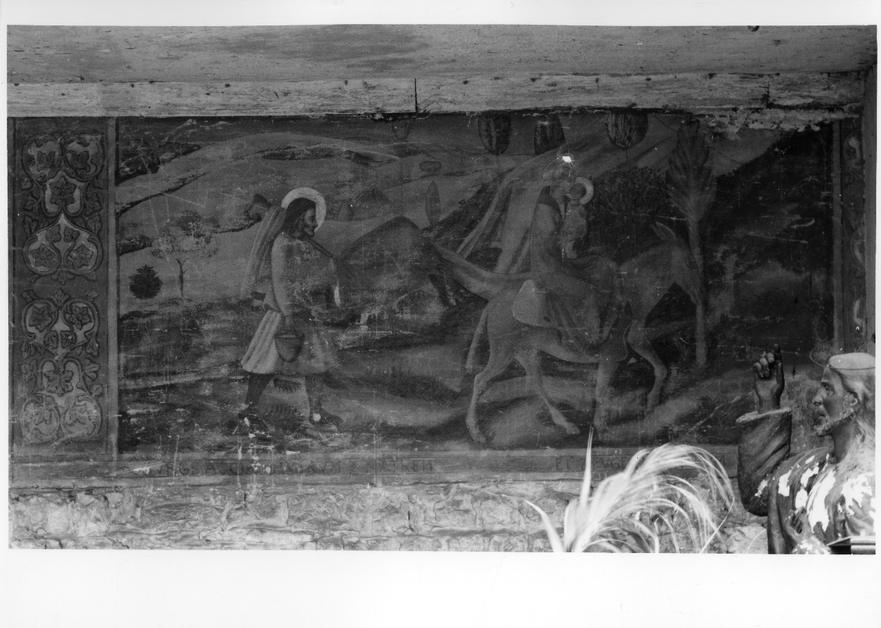 fuga in Egitto (dipinto) - ambito fiorentino (seconda metà sec. XIX)